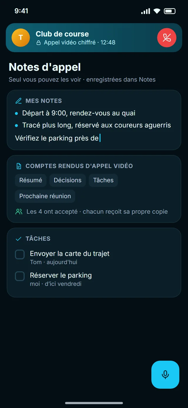 De la réunion au compte rendu
